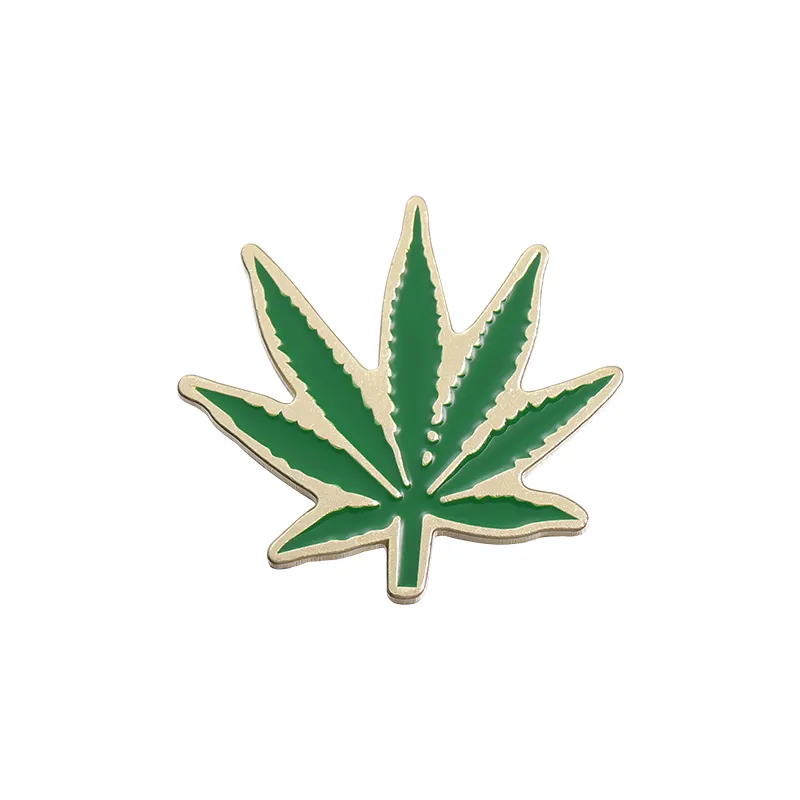 Enamel Pin - Cannabis Leaf