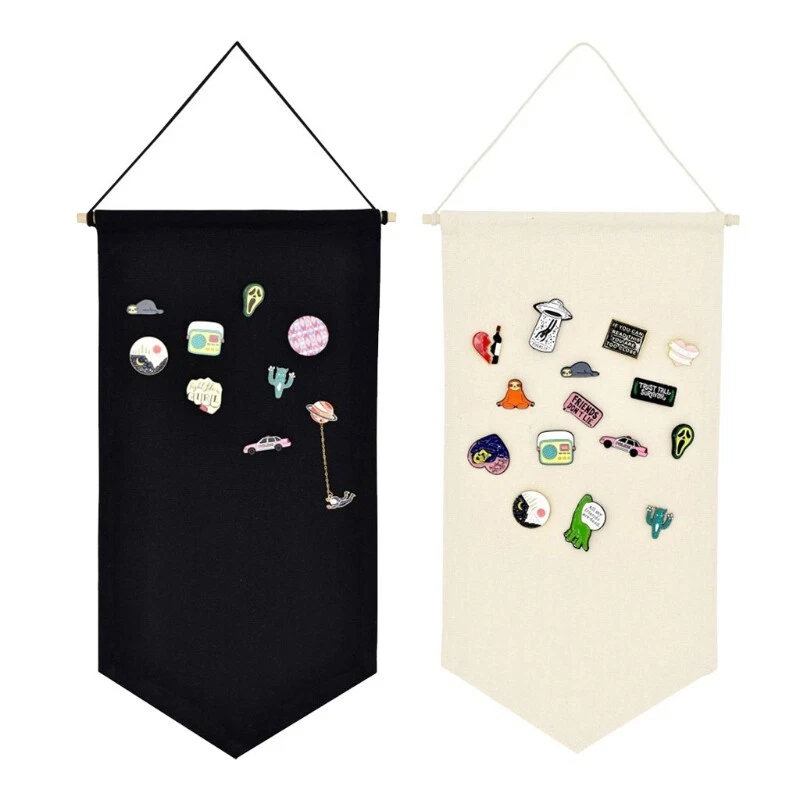 Wall Hanging Enamel Pin Display Banner