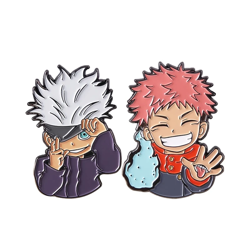 Enamel Pin - Yuji Gojo Jujutsu Kaisen (2pcs)
