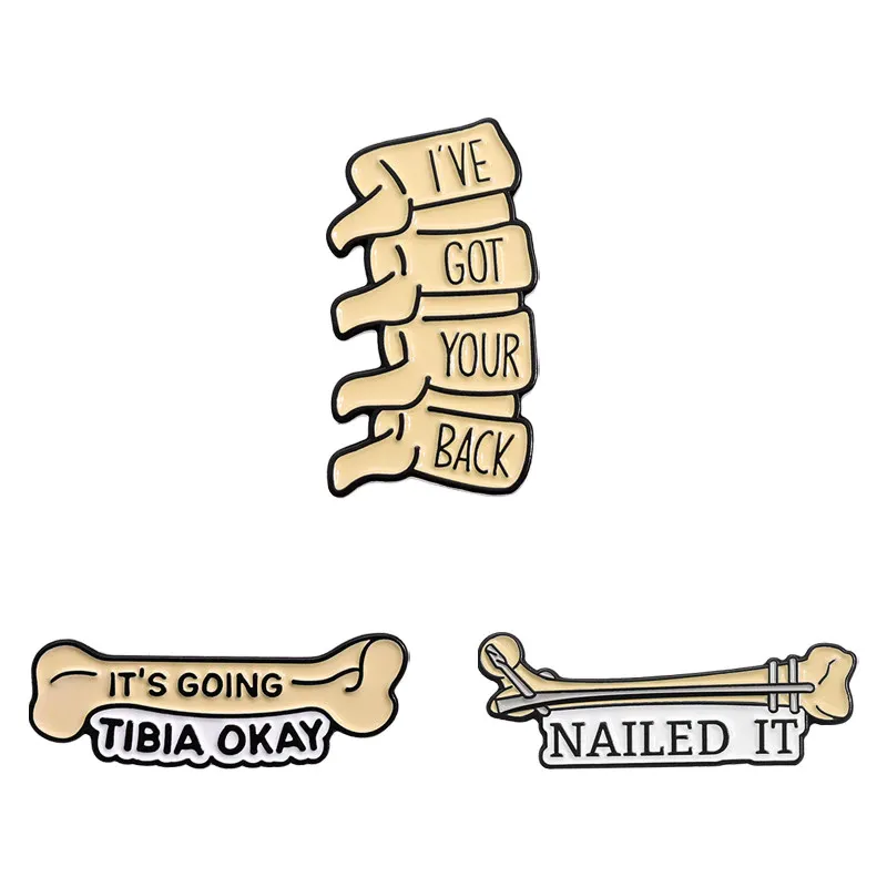 Enamel Pin – Orthopedic (3pcs)