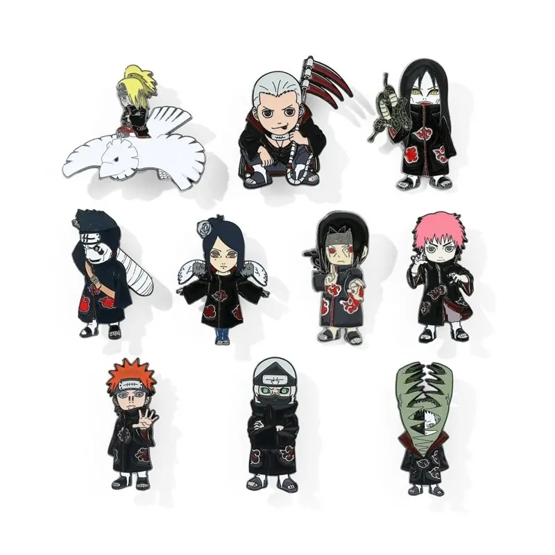 Enamel Pin – Akatsuki Members