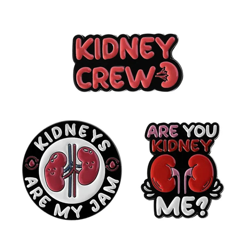 Enamel Pin – Nephrology Kidney