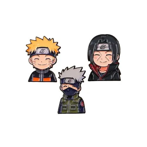Set Enamel Pin – Chibi Naruto (3pcs)