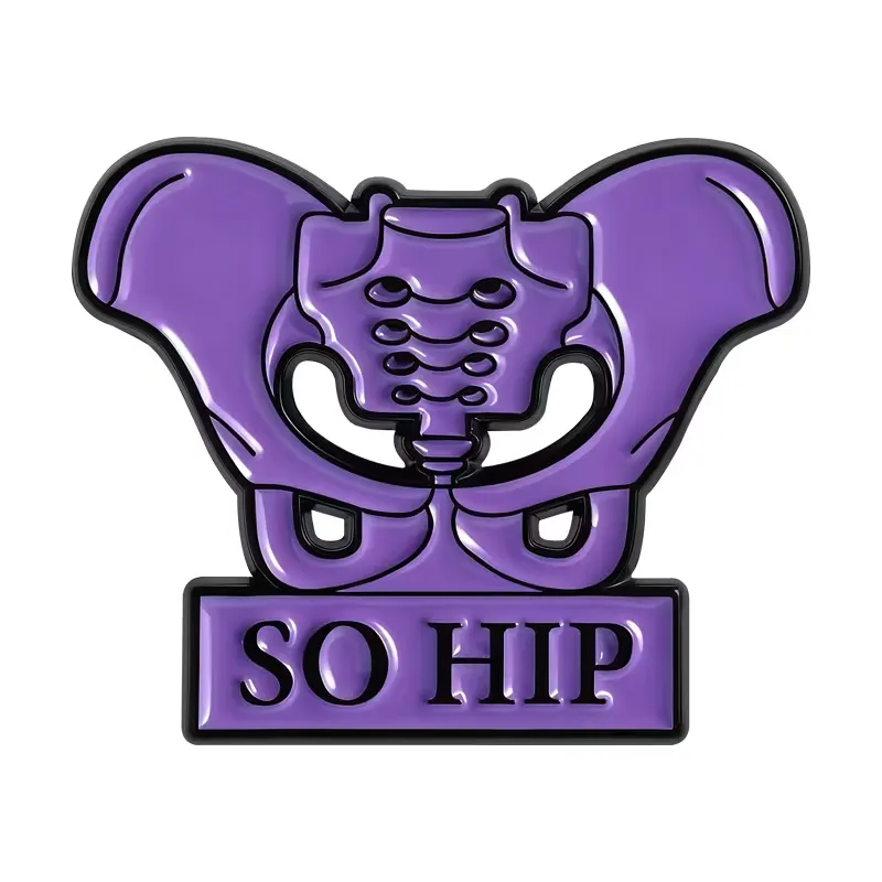 Enamel Pin – So Hip Pelvis