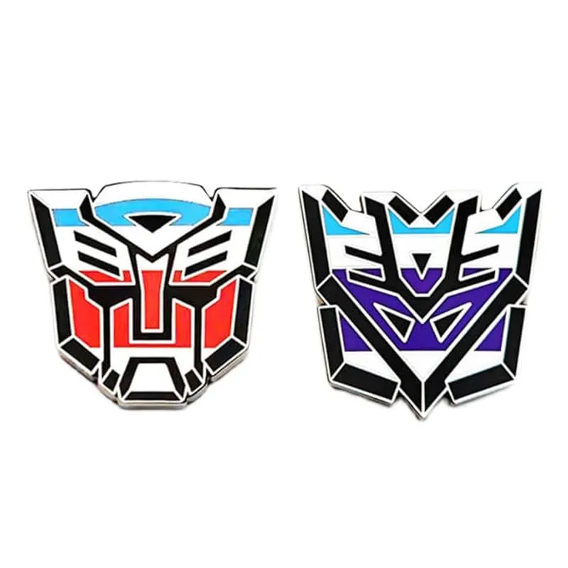 Set Enamel Pin - Transformers Autobots and Decepticons (2pcs)