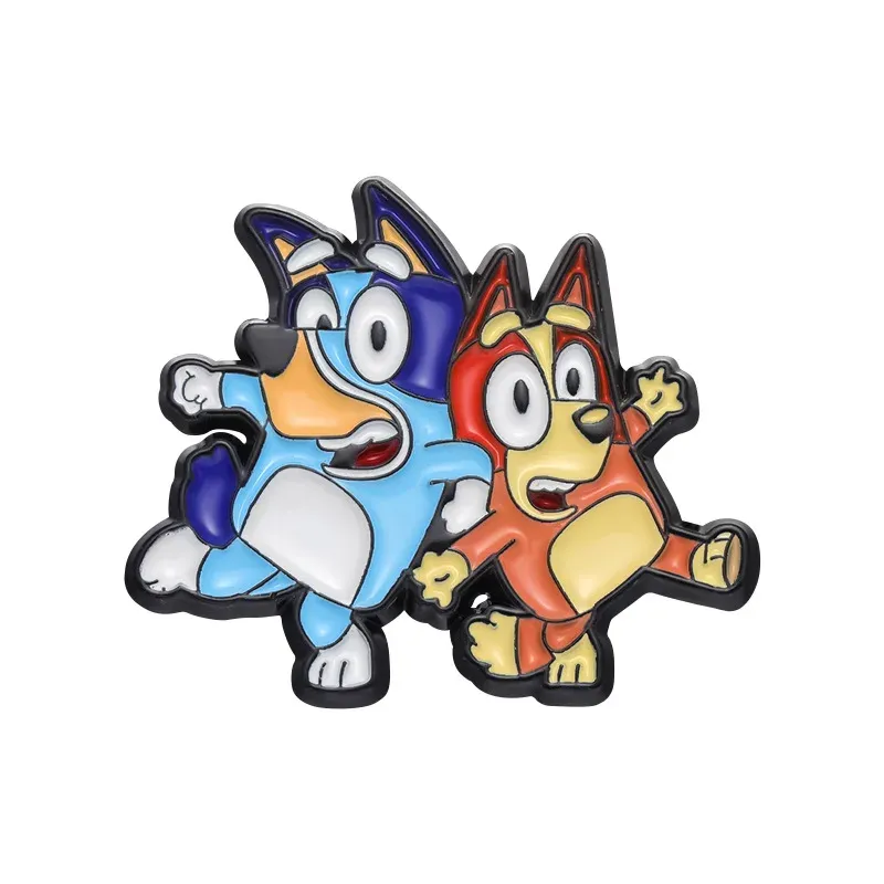 Enamel Pin – Bluey and Bingo