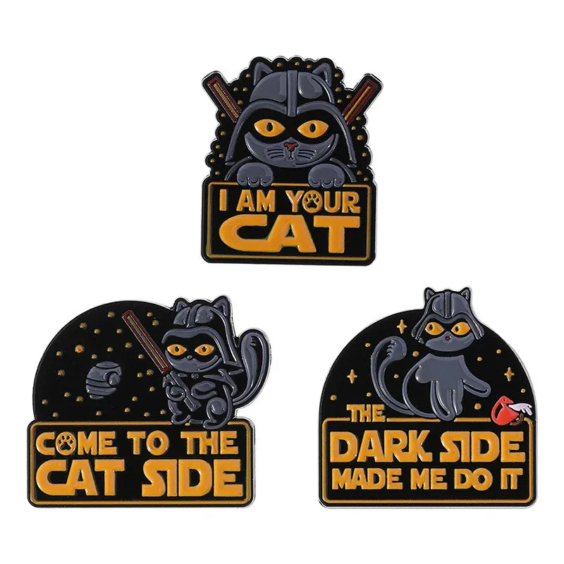 FREE Enamel Pin – Cat Star Wars (Random)